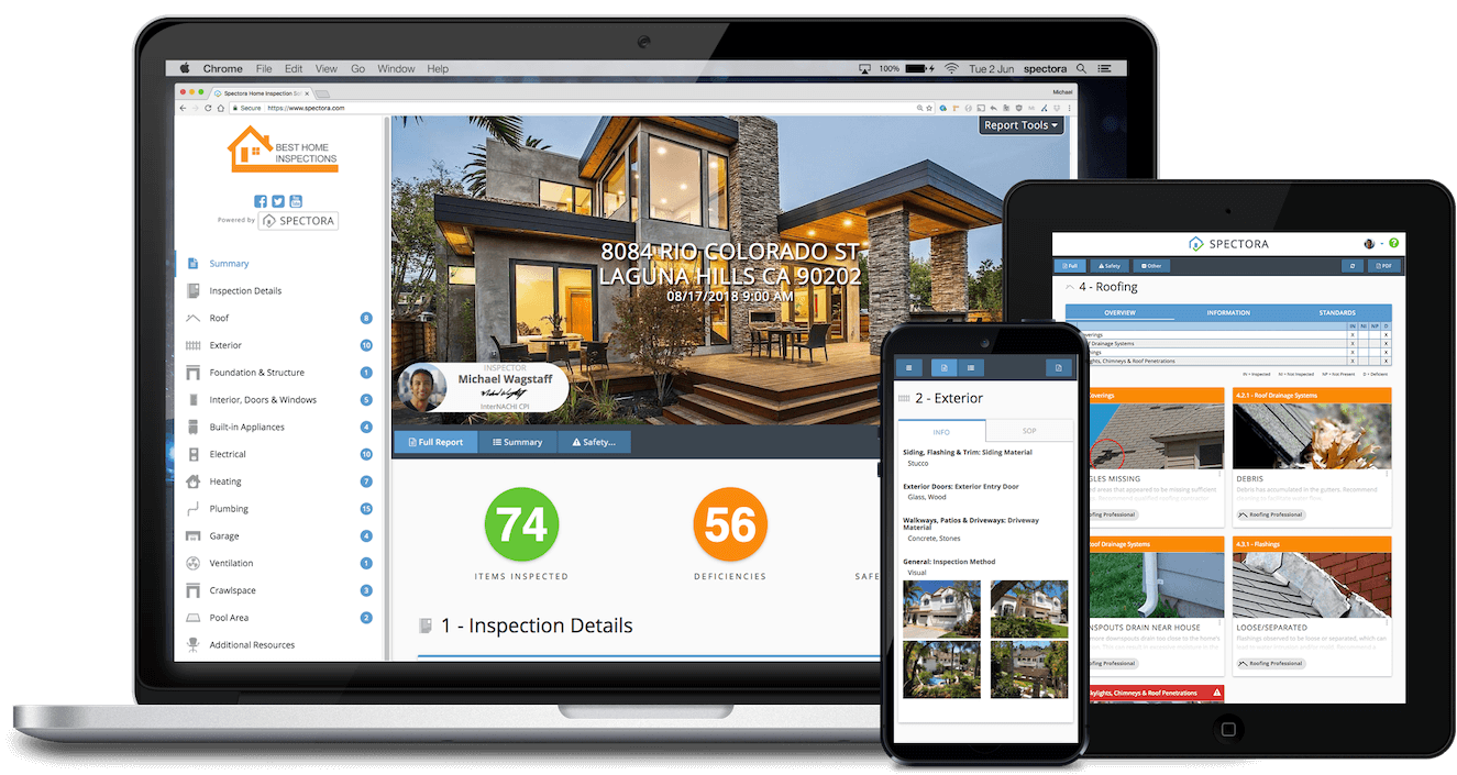 The Top Rated Home Inspection Software Join 8k Inspectors Spectora